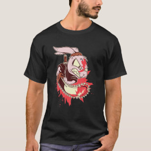 Horror Movie Bekleidung für Männer Killer Rabbit T-Shirt