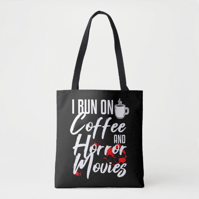 Horror Movie Fan Coffee Drinker Geschenk (Vorderseite)
