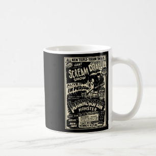 Horror Movie Monster Mummy Dracula Werewolf Franke Kaffeetasse