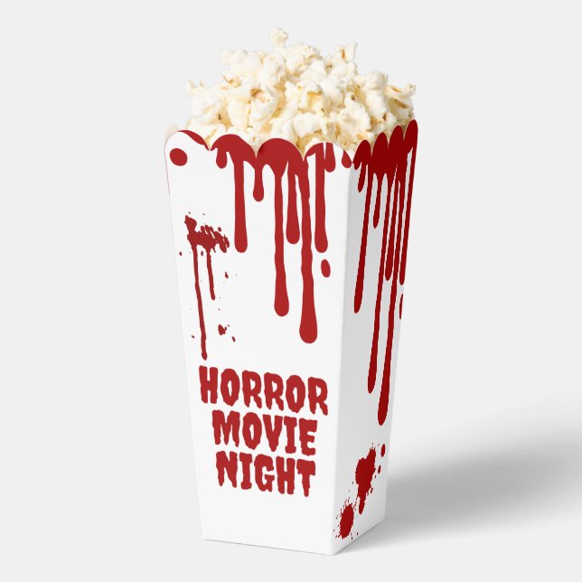 Horror Movie Night Bloody Popcorn Geschenkschachtel (Geplatzt)
