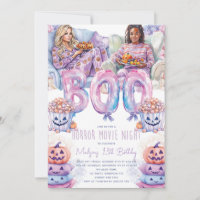 Horror Movie Night Halloween Slumber Party