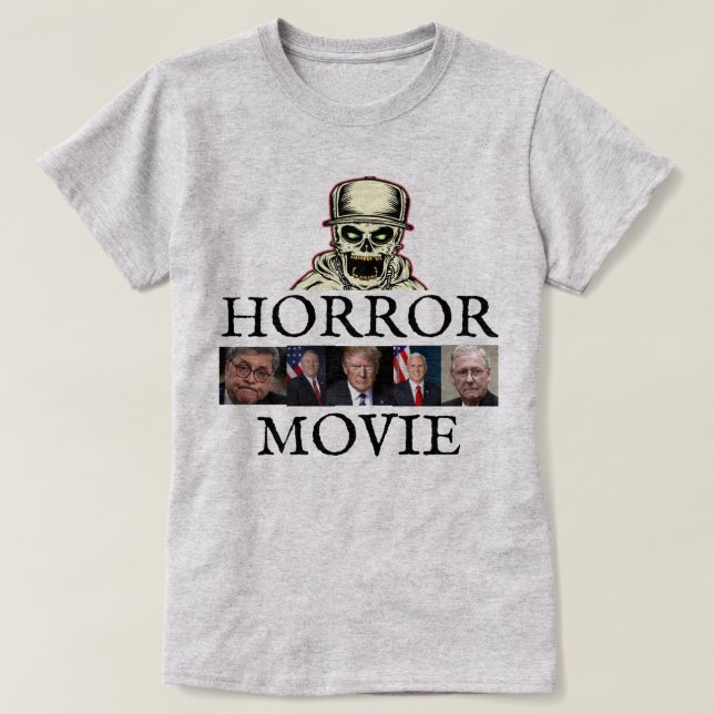 HORROR MOVIE T - SHIRT (Design vorne)