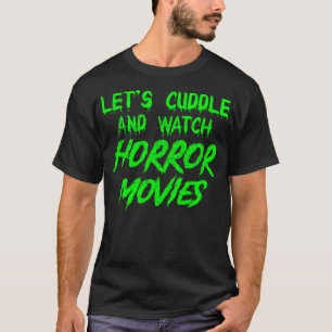 Horror Movie True Crime Beängstigend Halloween Fun T-Shirt