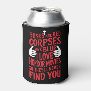 Horror Movies Lovers Halloween Beängstigender Film Dosenkühler
