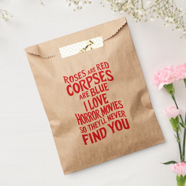 Horror Movies Lovers Halloween Beängstigender Film Geschenktütchen (Versiegelt)