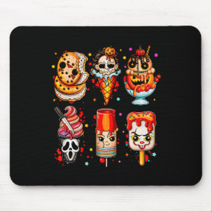 Horror Movies Sommerlicher Popsimus Halloween Eisc Mousepad