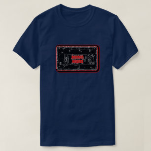 Horror Movies - Video Cassette Red Black T-Shirt