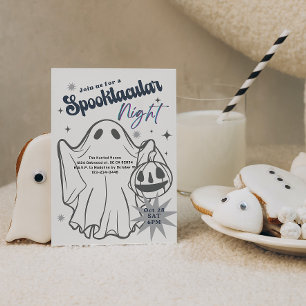 Horror nachts Einladungen zum niedlichen Halloween