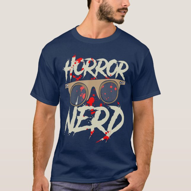 Horror Nerd Horror Film Mädchen T-Shirt (Vorderseite)
