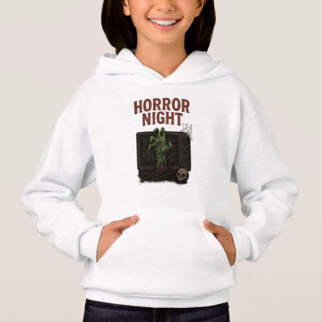Horror Night Halloween Bekleidung unisex männliche Hoodie (Vorderseite)