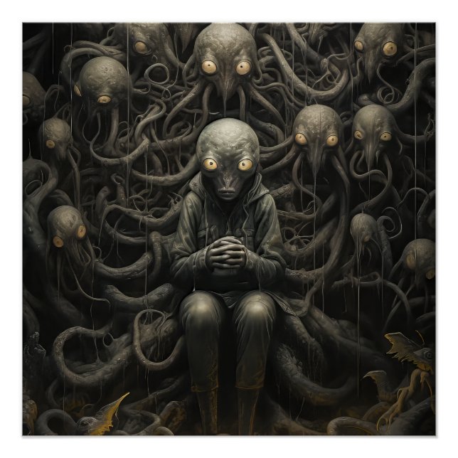 Horror Nightmare Poster (Vorderseite)