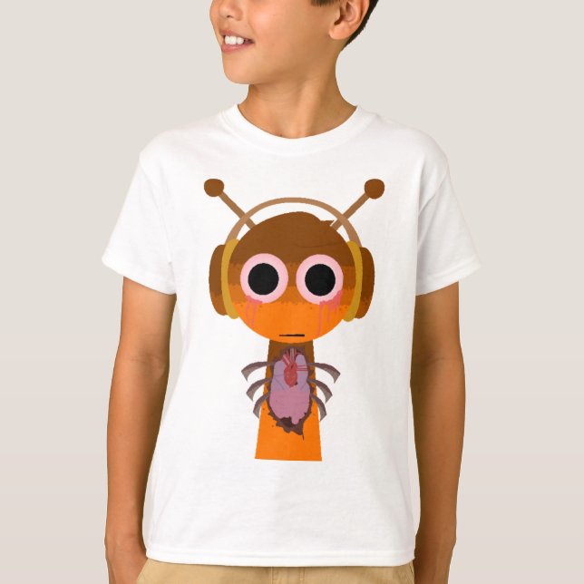 Horror Oren von Sprunki zurückerobern T-Shirt (Vorderseite)