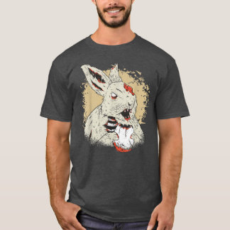 Horror Osterhase, Happy Easter Evil Bunny Fan C T-Shirt