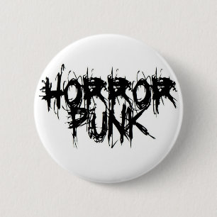 Horror-Punk Button
