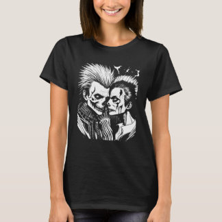 Horror Punk Couple Occult Death Metal Rockabilly T-Shirt