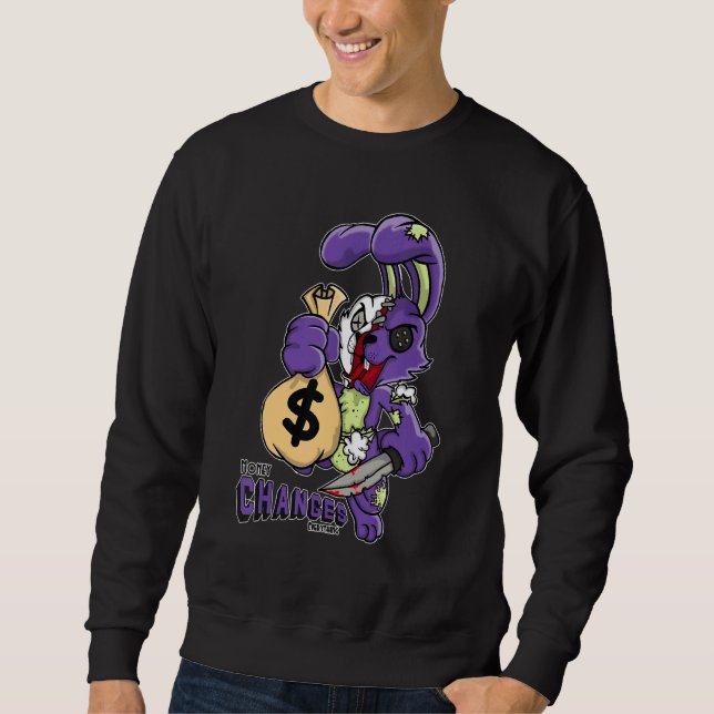 Horror Rabbit Changes Everything Canyon Purple 4s  Sweatshirt (Vorderseite)