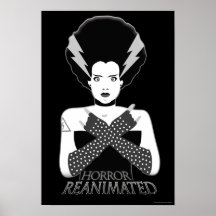 Horror Reanimation Poster Print