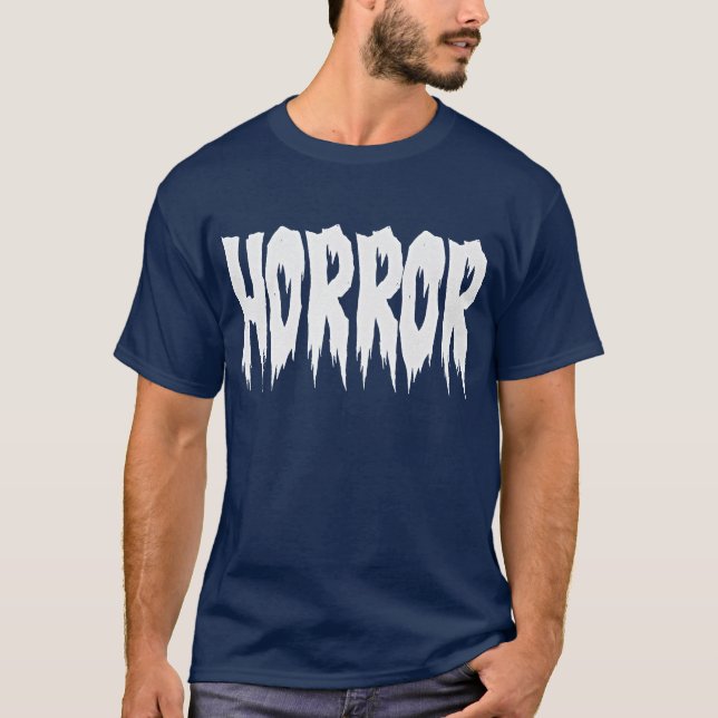 Horror-T-Shirt T-Shirt (Vorderseite)