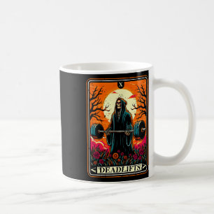 Horror Tarot Card Deadlisiert das Death Gym Workou Kaffeetasse