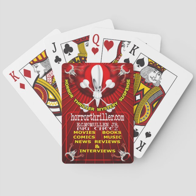 Horror Thriller Playing Cards Spielkarten (Rückseite)