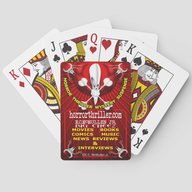 Horror Thriller Playing Cards Spielkarten (Rückseite)