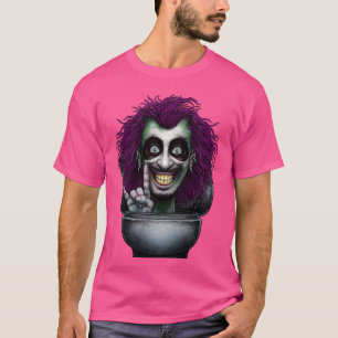 Horror Toilette Monster 26 Freunde T-Shirt