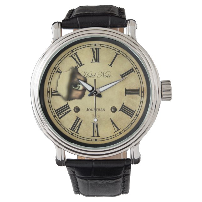 Horror Uhr Personalisiert (Vorderseite)