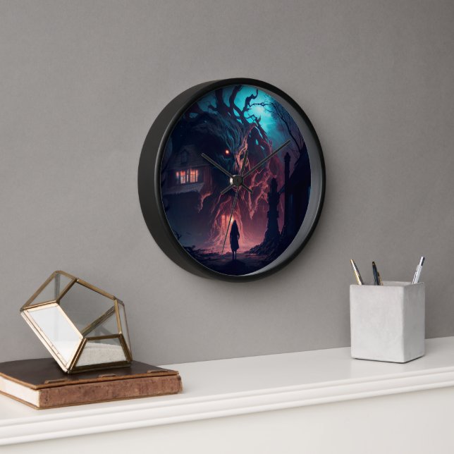 Horror-Uhr Uhr (Büro)