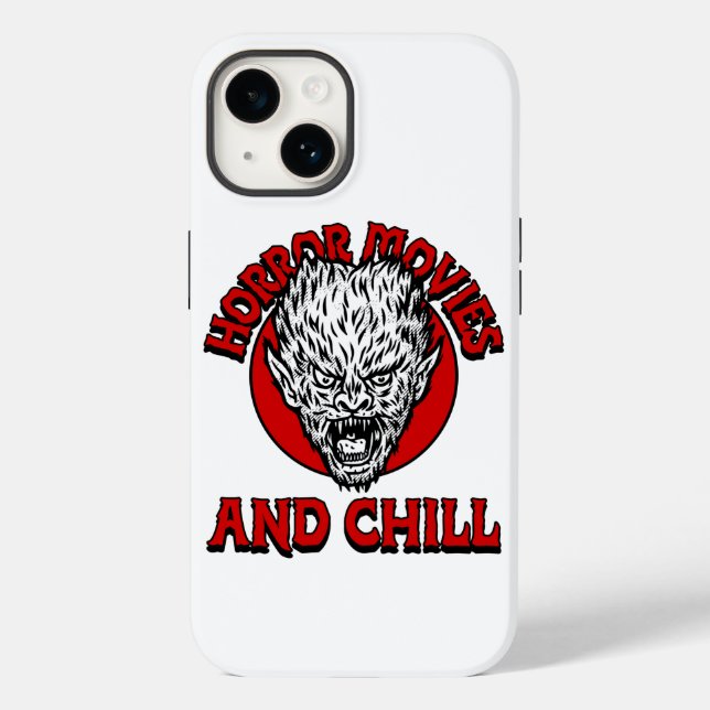 Horror und Chill Case-Mate iPhone Hülle (Rückseite)