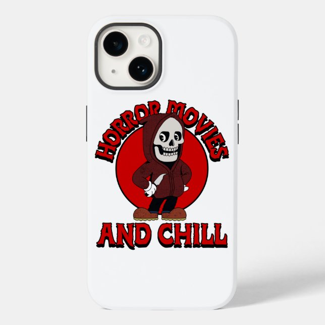 Horror und Chill Case-Mate iPhone Hülle (Rückseite)