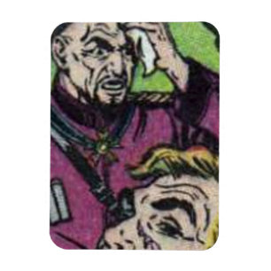 Horror Vintage Comicen   60er Retro Comic Magnet