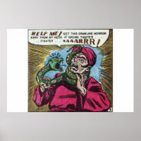 Horror Vintage Comicen | 70er Retro Comic
