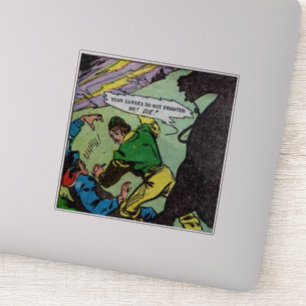 Horror Vintage Comicen Aufkleber