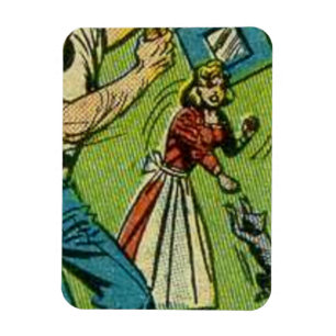 Horror Vintage Comicen Goldenes Zeitalter der 50 Magnet