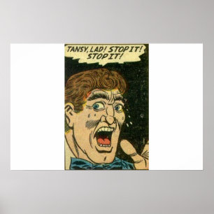 Horror Vintage Comicen   Klassisches Comic Poster