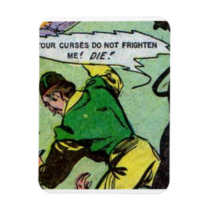 Horror Vintage Comicen Magnet