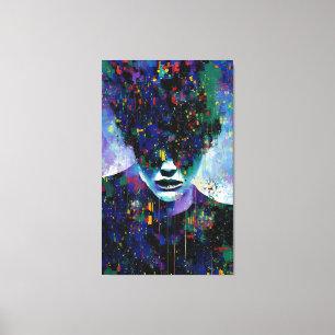 Horror von alles - Ken Gage Surreal Art Leinwanddruck