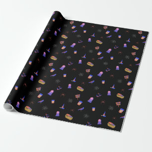 Horror Wrapping Paper - Roll Geschenkpapier