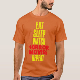 Horror zum Schlafen wiederholen T-Shirt