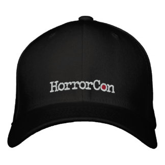 HorrorCon-Logo bestickte Flechtmaus-Hülle Bestickte Baseballkappe
