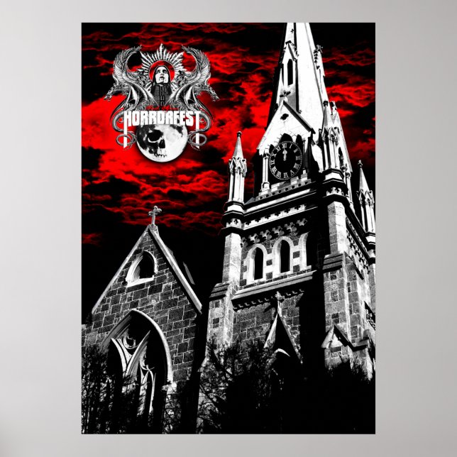 HorrorFest Cathedral Poster (Vorne)