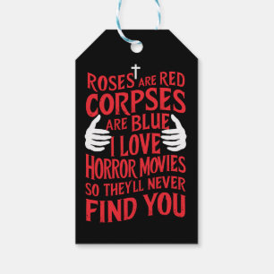 Horrorfilm-Fans Halloween Gruselfilm Geschenkanhänger
