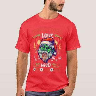 Horrorfilm Kino Zombie Weihnachtsmann Weihnachten T-Shirt