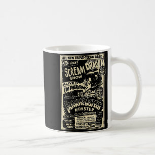 Horrorfilm-Monster Mumie Dracula Werwolf Frankenst Kaffeetasse