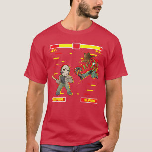 Horrorfilm-Videospiel Faules Halloween-Kostüm fri T-Shirt