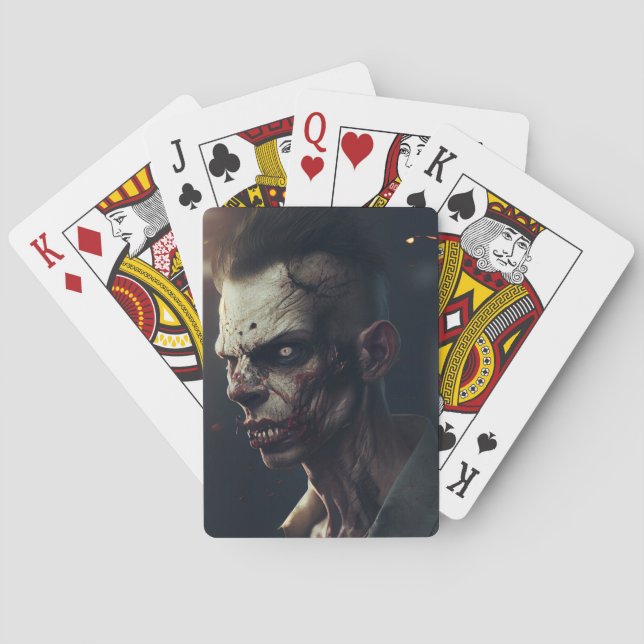 Horrorkarten Spielkarten (Rückseite)
