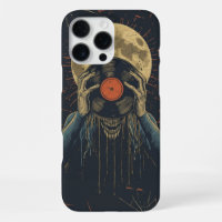Horrormusik-Design für Halloween, DJs, Vinyl-Fans