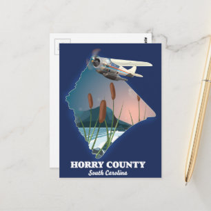 Horry County South Carolina Postkarte