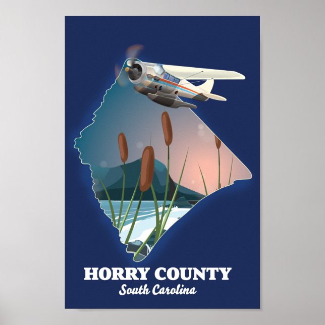 Horry Landkreis South Carolina Poster (Vorne)