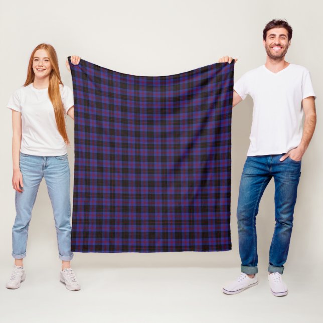 Horsburgh-Tartan Fleecedecke (Beispiel)